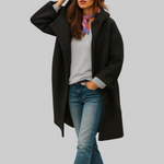 Freja | Comfortable Mid-Length Everyday Coat – view 2