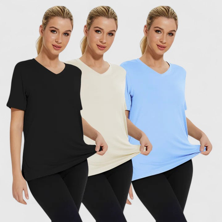 Isabelle | Set of 3 Cozy T-Shirts – view 8