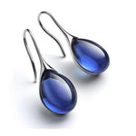 Crystal Earrings in Gold and Silver – view 4