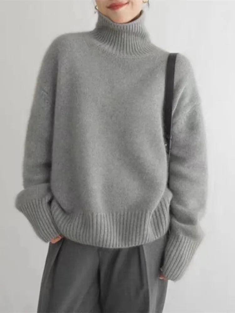 Amaya | Premium Roll Neck Sweater – view 5