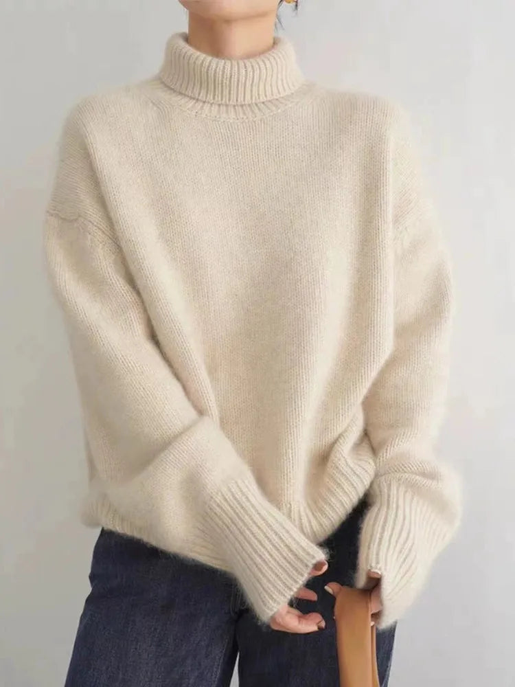 Amaya | Premium Roll Neck Sweater – view 3
