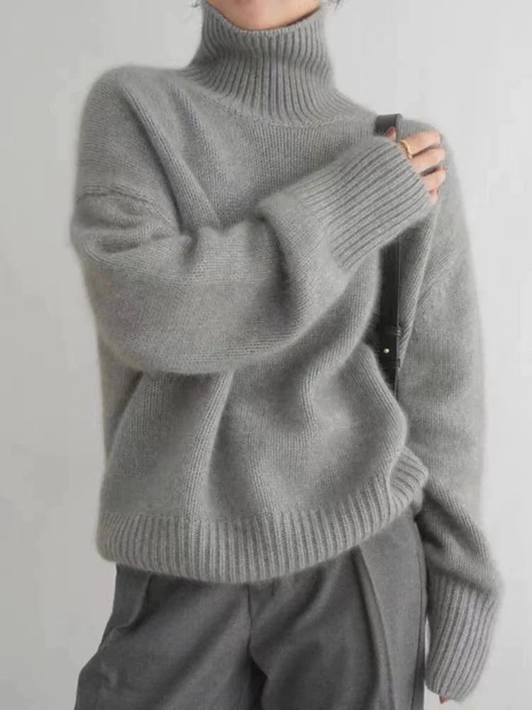 Amaya | Premium Roll Neck Sweater – view 4