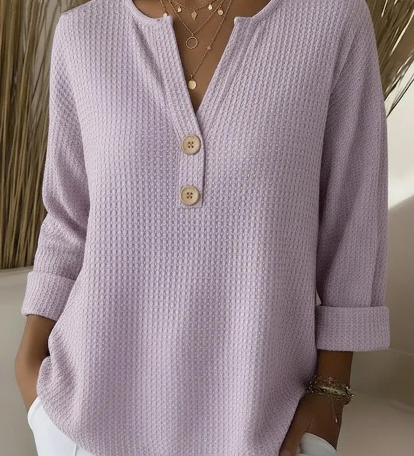 Lucinda henley button top for women | Ellie Dublin