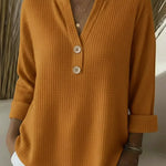 Lucinda henley button top, fourth colourway | Ellie Dublin