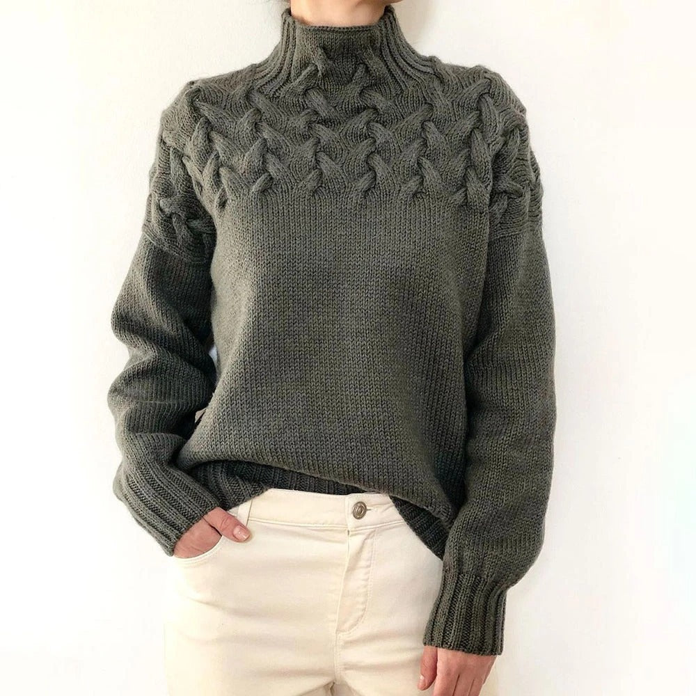 Elena | Cozy Turtleneck Sweater – view 6