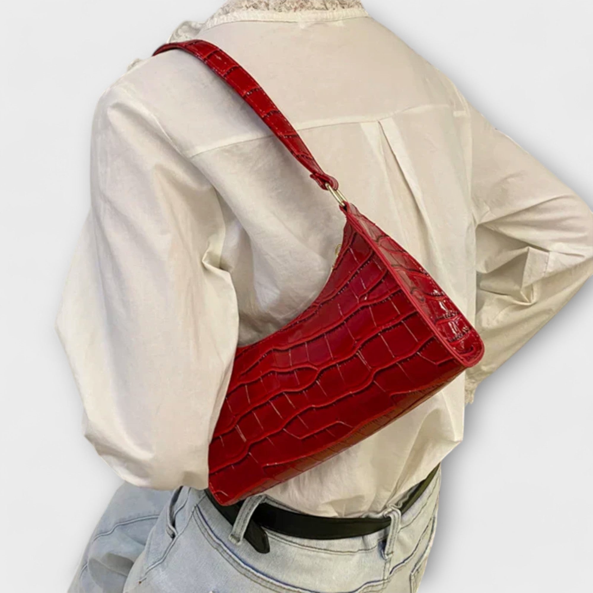 Marguerite | Glossy Handbag – view 4
