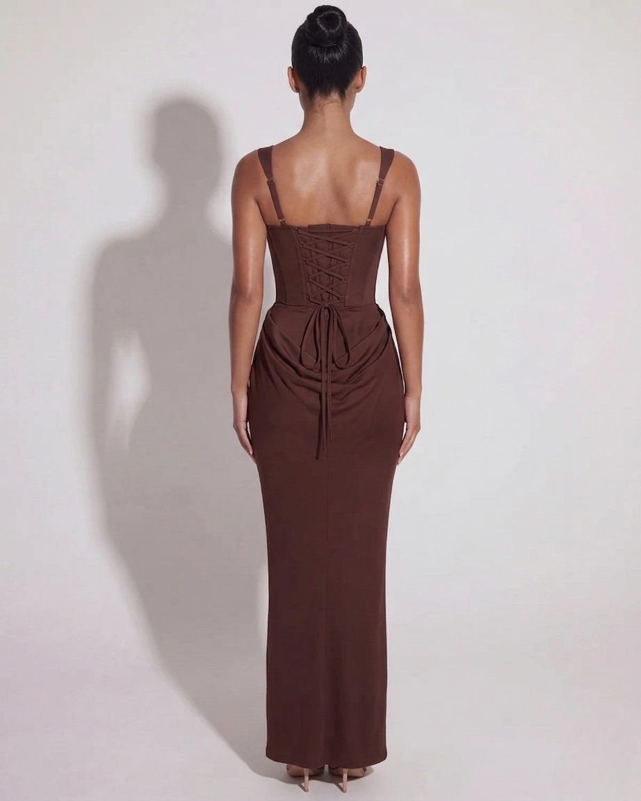 Chantal | Elegant Maxi Dress – view 2