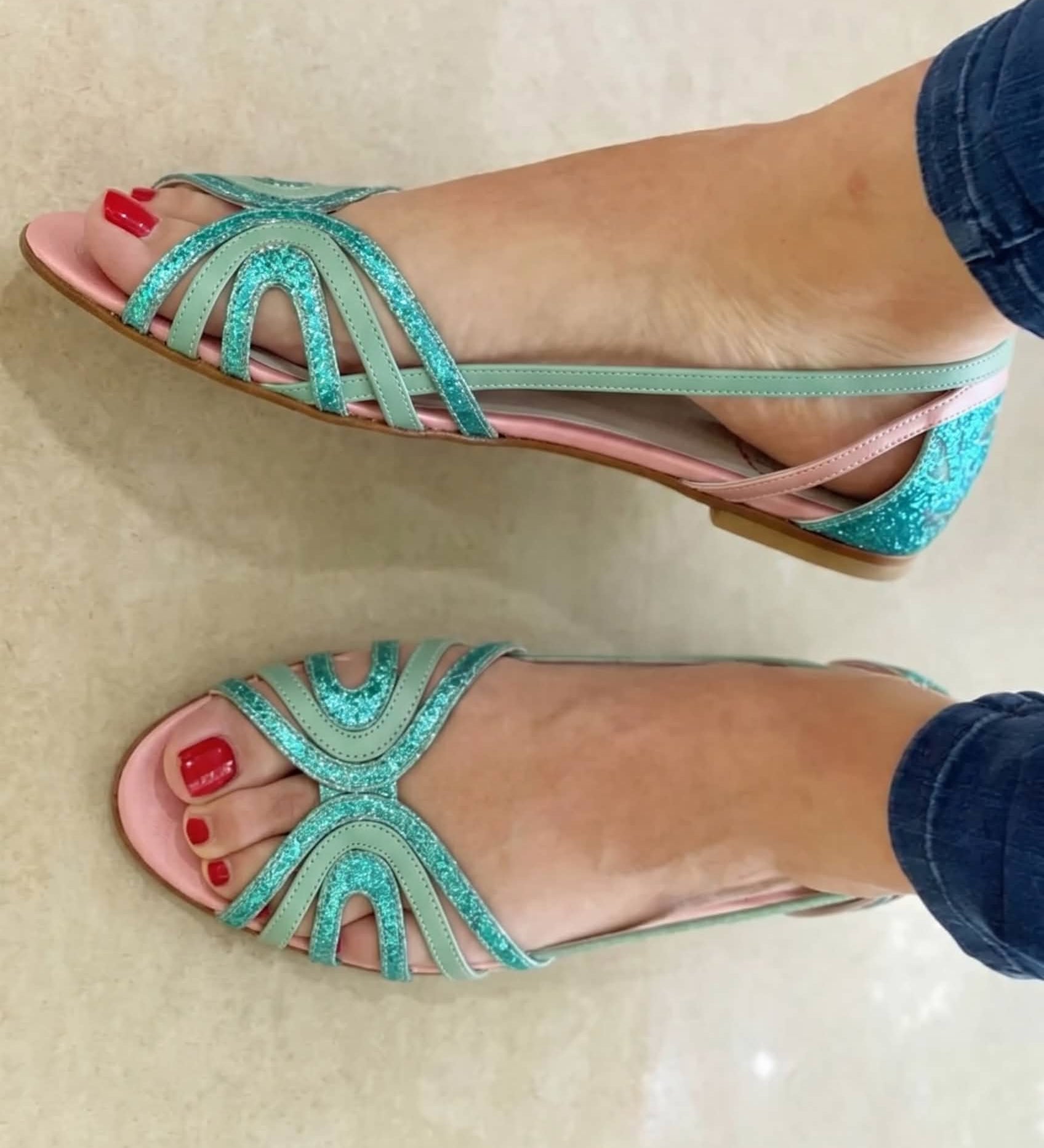 Eleonora | Golden Sandals Summer Light – view 6