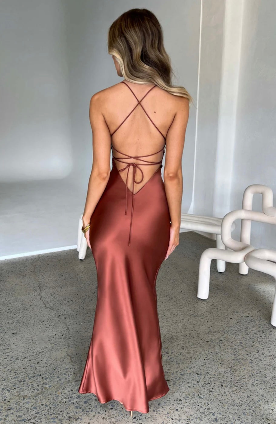 Macie | Long Maxi Dress – view 6