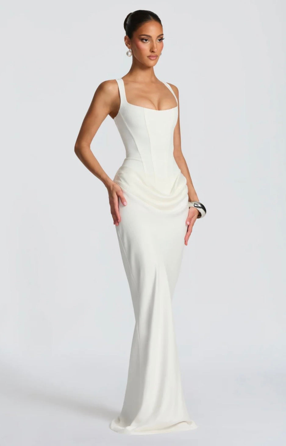 Nina | Elegant Maxi Dress – view 2