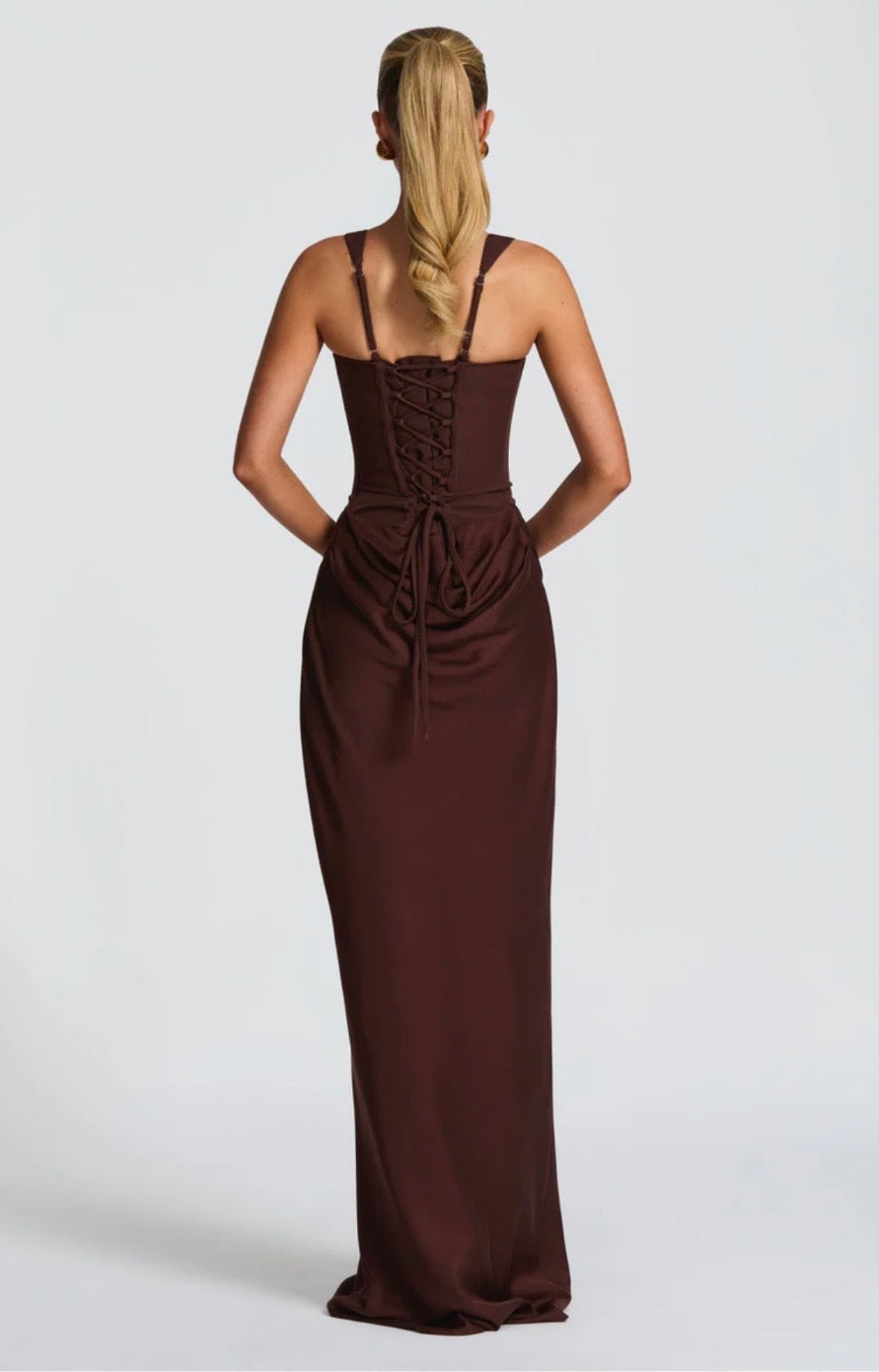 Nina | Elegant Maxi Dress – view 8