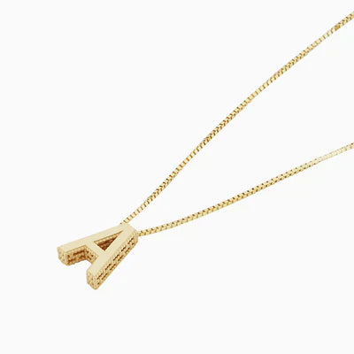 Love Letters Initial Necklace – view 2