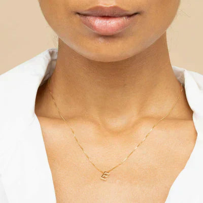 Love Letters Initial Necklace – view 6