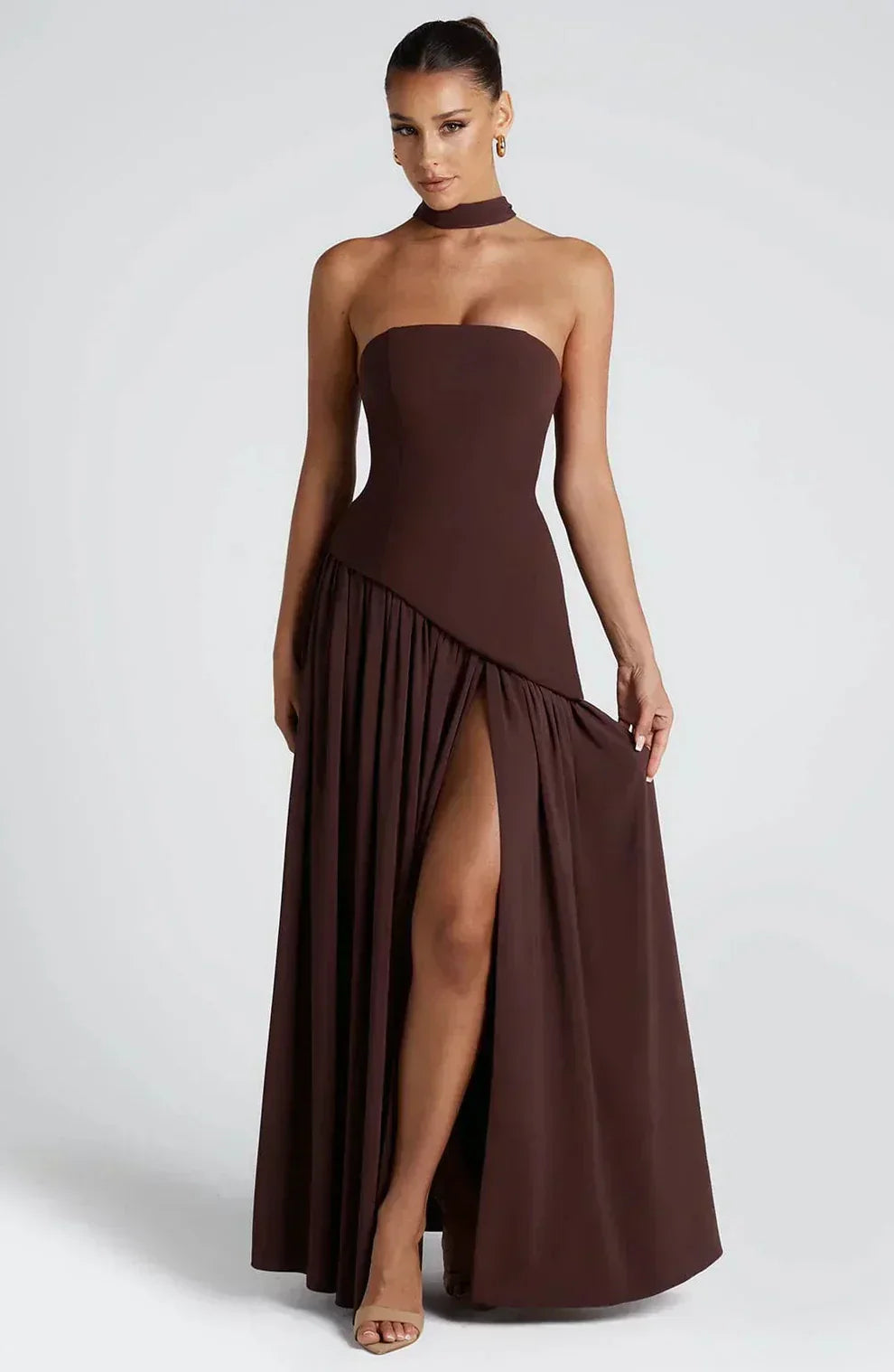 Donna | Off-Shoulder Maxi Dress – view 7