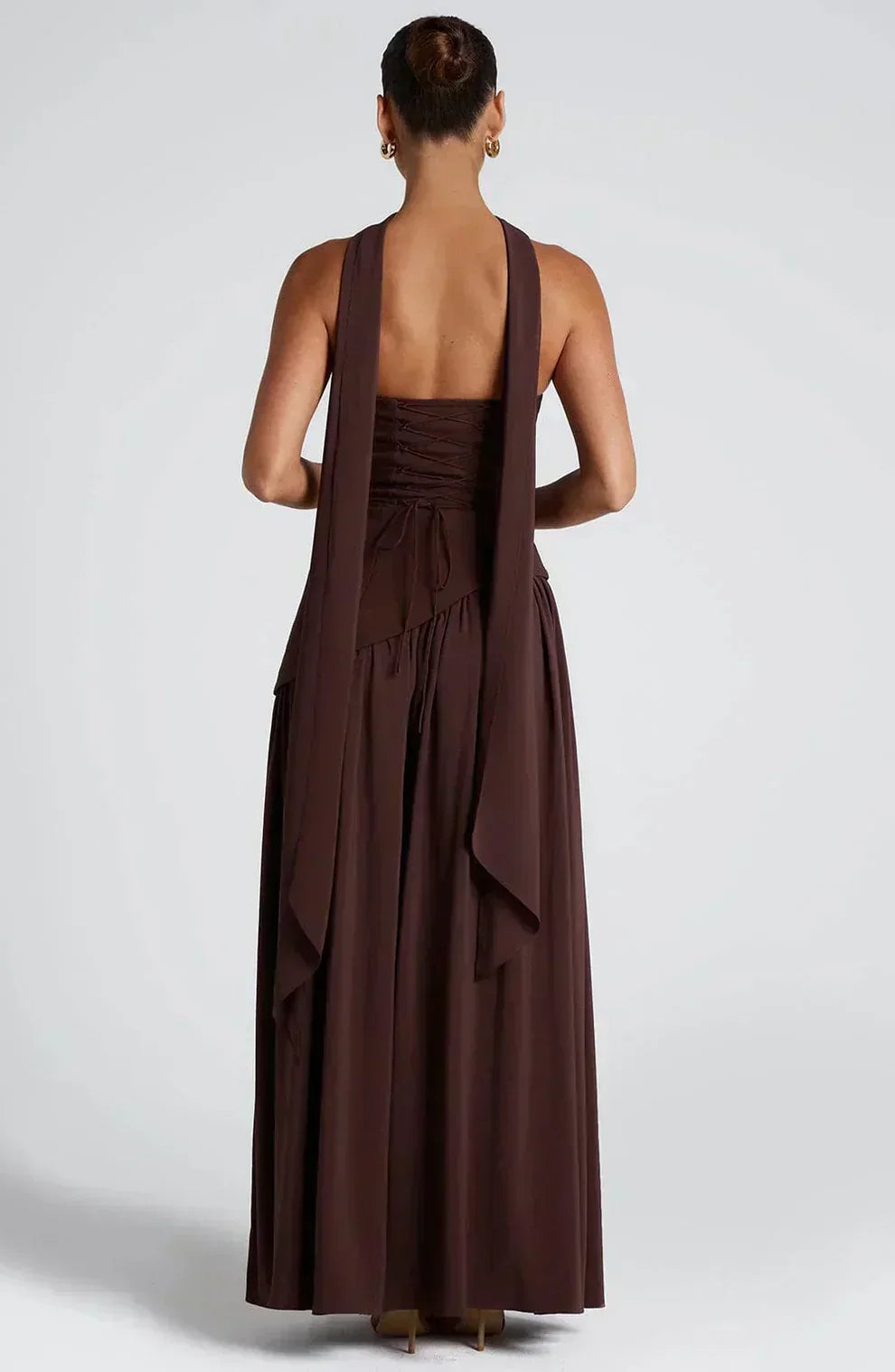 Donna | Off-Shoulder Maxi Dress – view 8