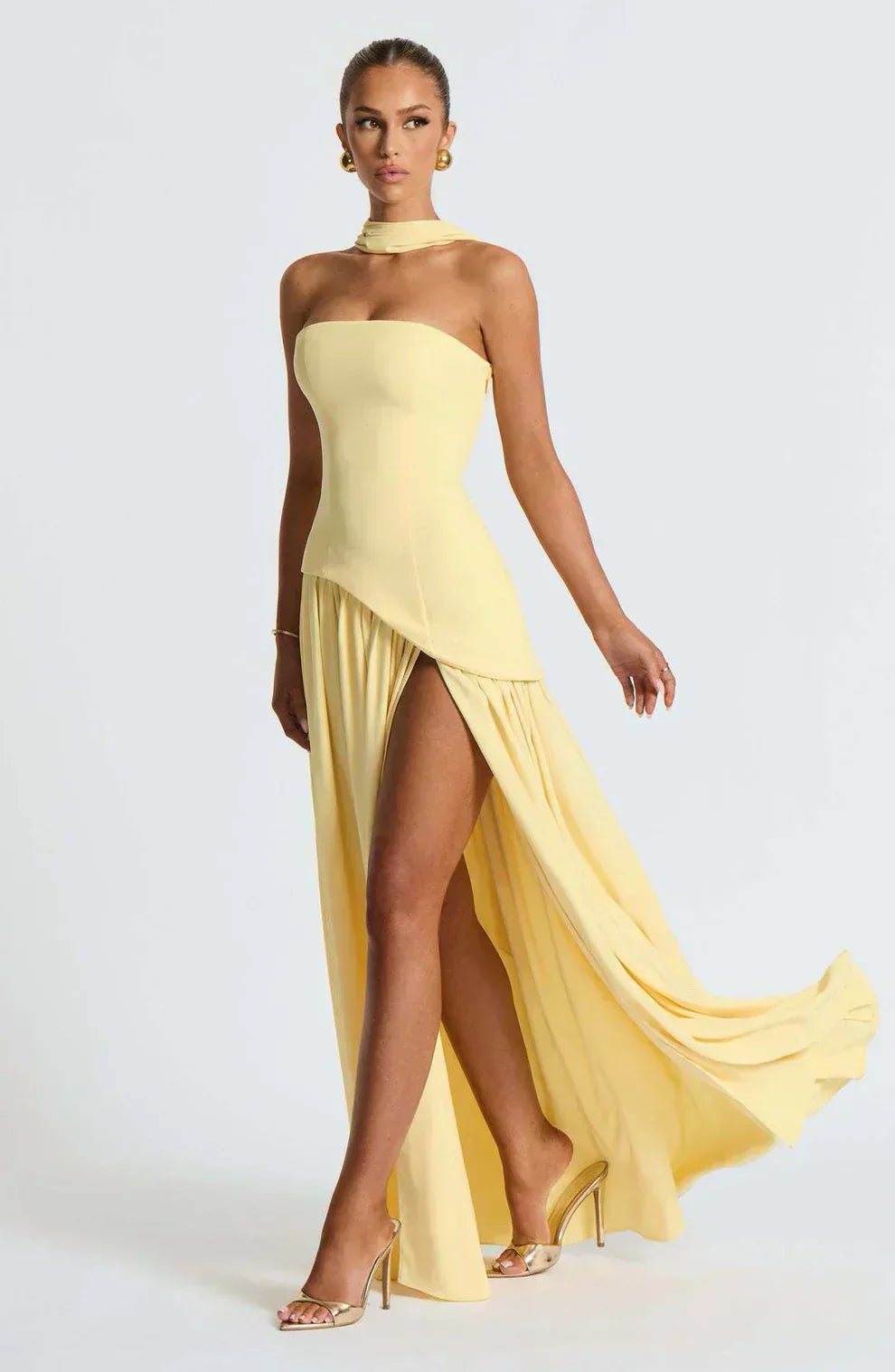 Donna | Off-Shoulder Maxi Dress – view 19