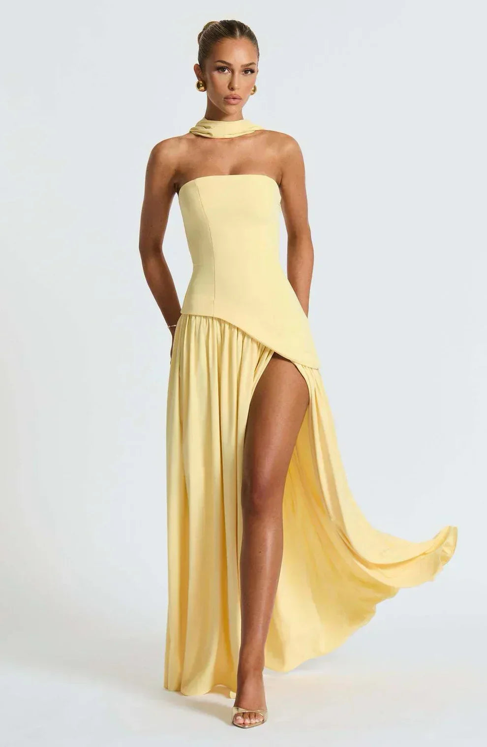 Donna | Off-Shoulder Maxi Dress – view 13