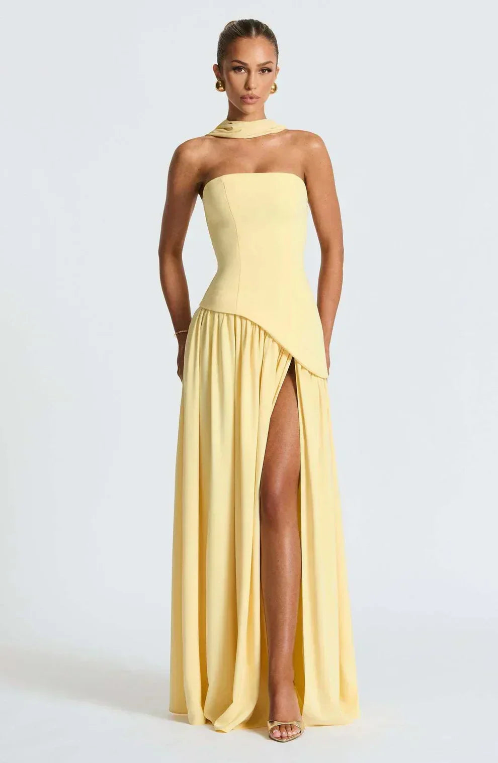 Donna | Off-Shoulder Maxi Dress – view 14