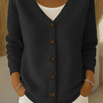 Laverne quilted cardigan, sixth colourway | Ellie Dublin