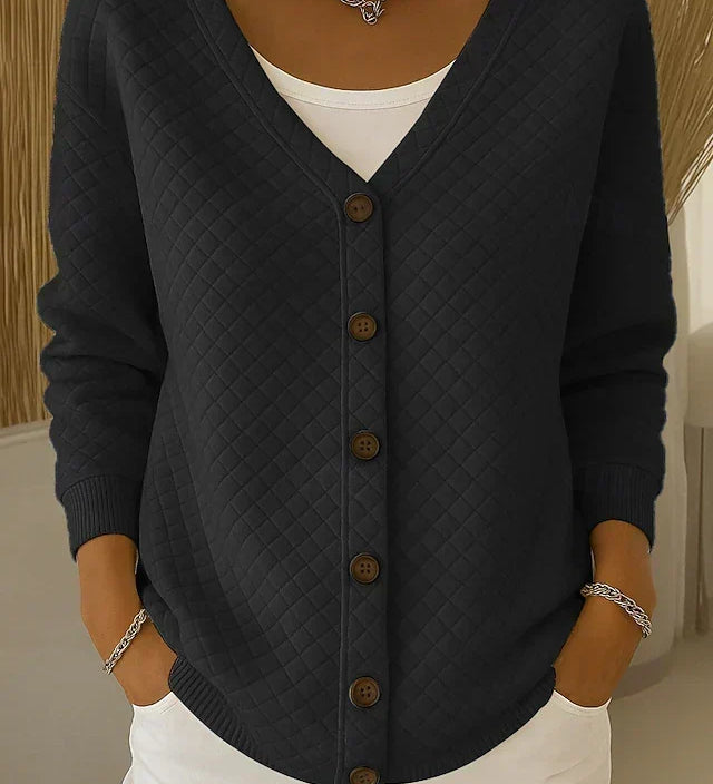 Laverne quilted cardigan, sixth colourway | Ellie Dublin
