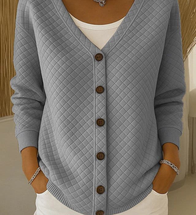 Laverne quilted cardigan, fifth colourway | Ellie Dublin