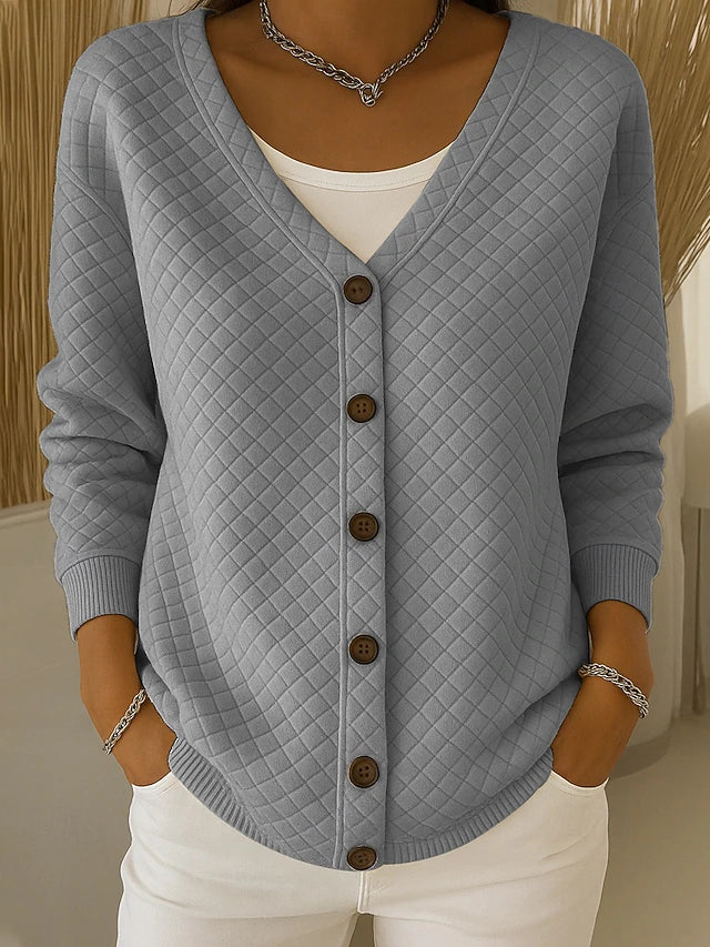 Laverne quilted cardigan, fifth colourway | Ellie Dublin