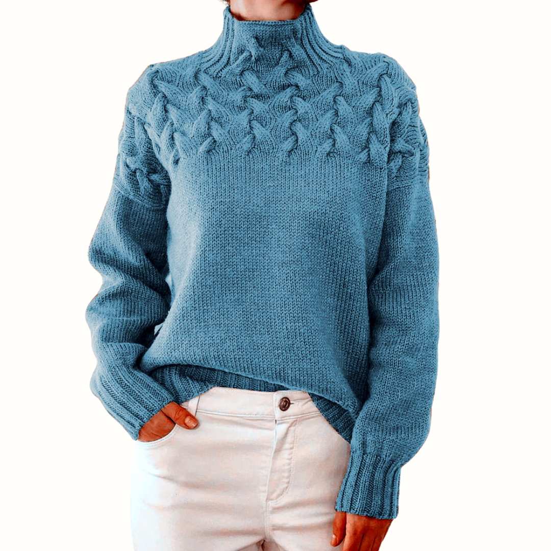 Elena | Cozy Turtleneck Sweater – view 2
