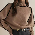 Sandrine | Chic Roll Neck Sweater – view 4