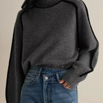 Sandrine | Chic Roll Neck Sweater – view 9
