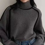 Sandrine | Chic Roll Neck Sweater – view 11