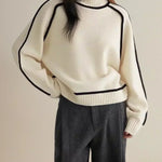 Sandrine | Chic Roll Neck Sweater – view 7