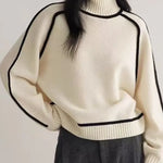 Sandrine | Chic Roll Neck Sweater – view 8