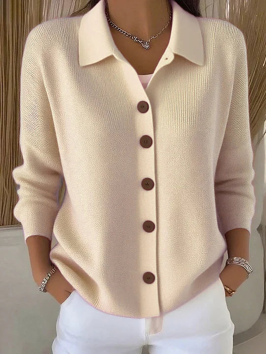 Josephine collared cardigan, fourth colourway | Ellie Dublin