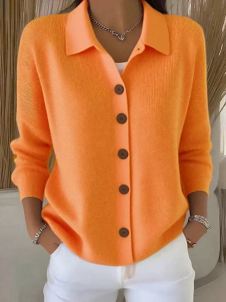 Josephine collared cardigan, fifth colourway | Ellie Dublin