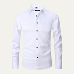 The Beaumont Men’s Non Iron Button Up Stretch Dress Shirt
