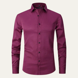 The Beaumont Men’s Non Iron Button Up Stretch Dress Shirt – view 5