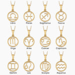 Astrological Sign Pendant Necklace – view 2