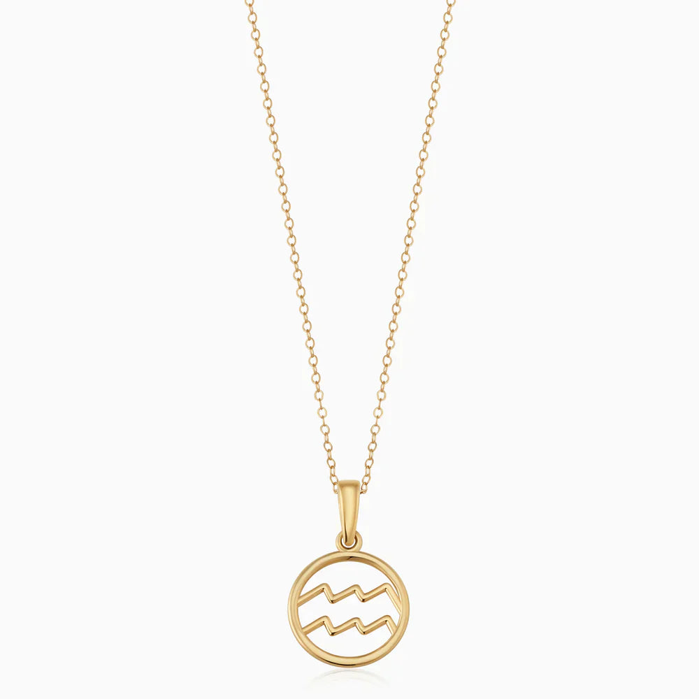 Astrological Sign Pendant Necklace