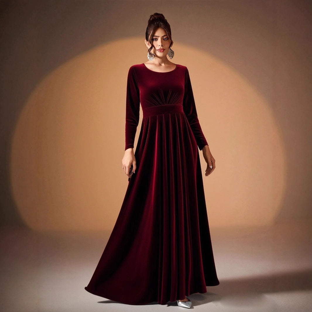 Béatrice | Maxi Dress with Long Sleeves – view 6