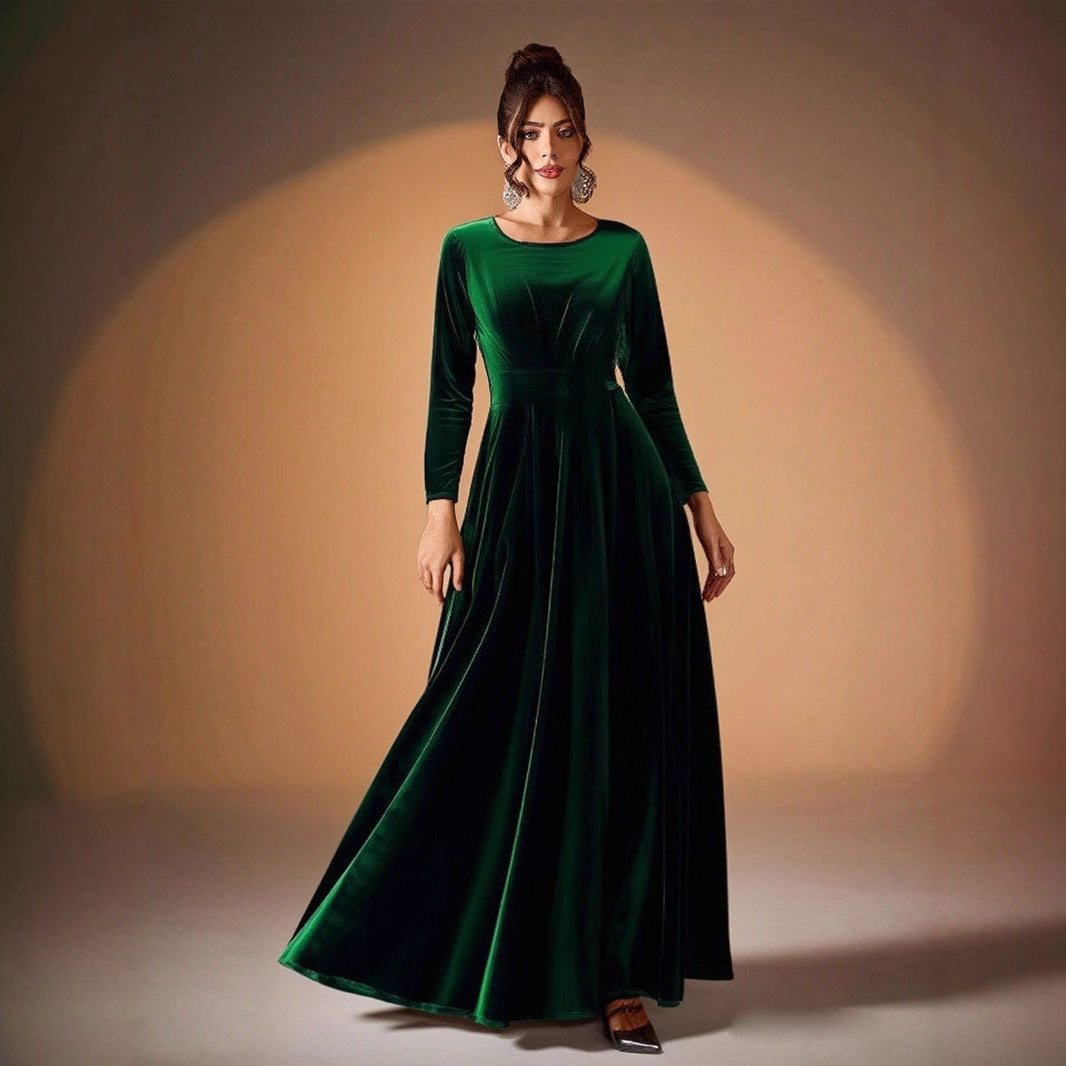 Béatrice | Maxi Dress with Long Sleeves – view 11