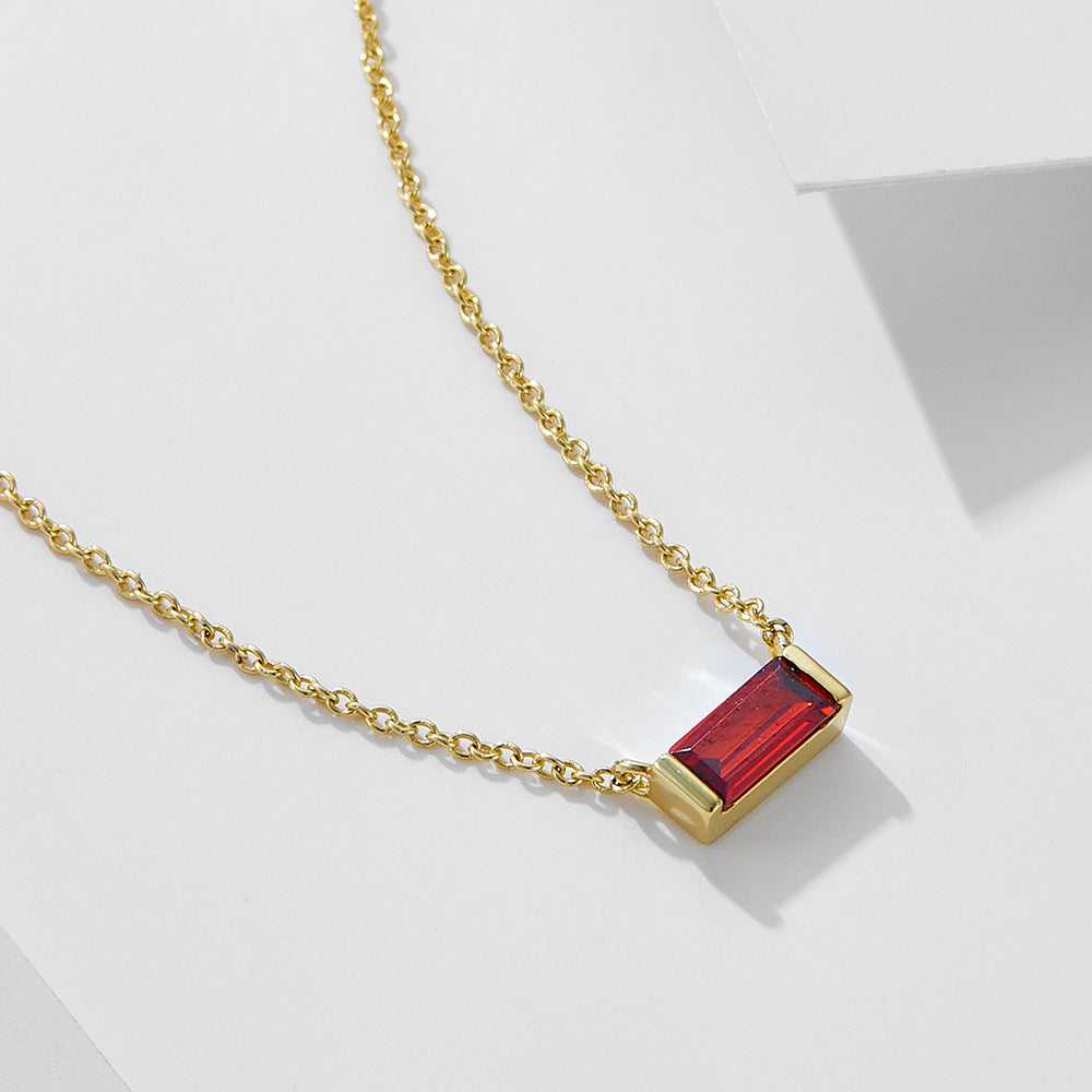 Livia – Silver Necklace Featuring Delicate Small Pendant – view 16