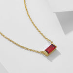 Livia – Silver Necklace Featuring Delicate Small Pendant – view 16