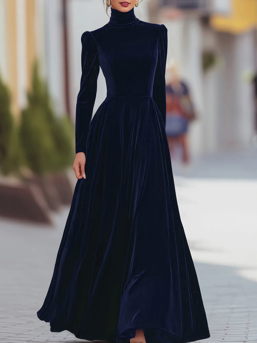 Éléonore | Maxi Dress with High Neck – view 3