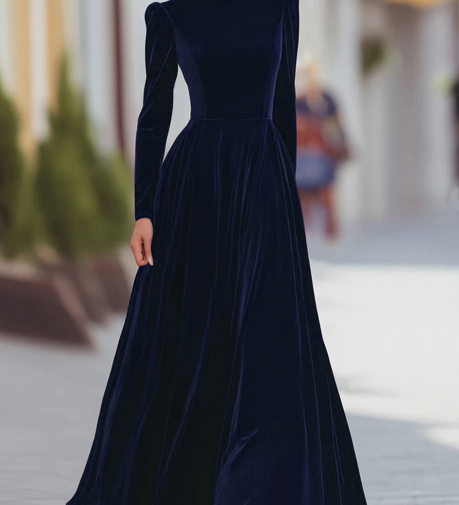 Éléonore | Maxi Dress with High Neck – view 3