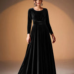 Béatrice | Maxi Dress with Long Sleeves – view 2