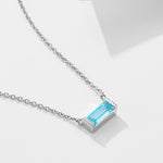 Livia – Silver Necklace Featuring Delicate Small Pendant – view 18