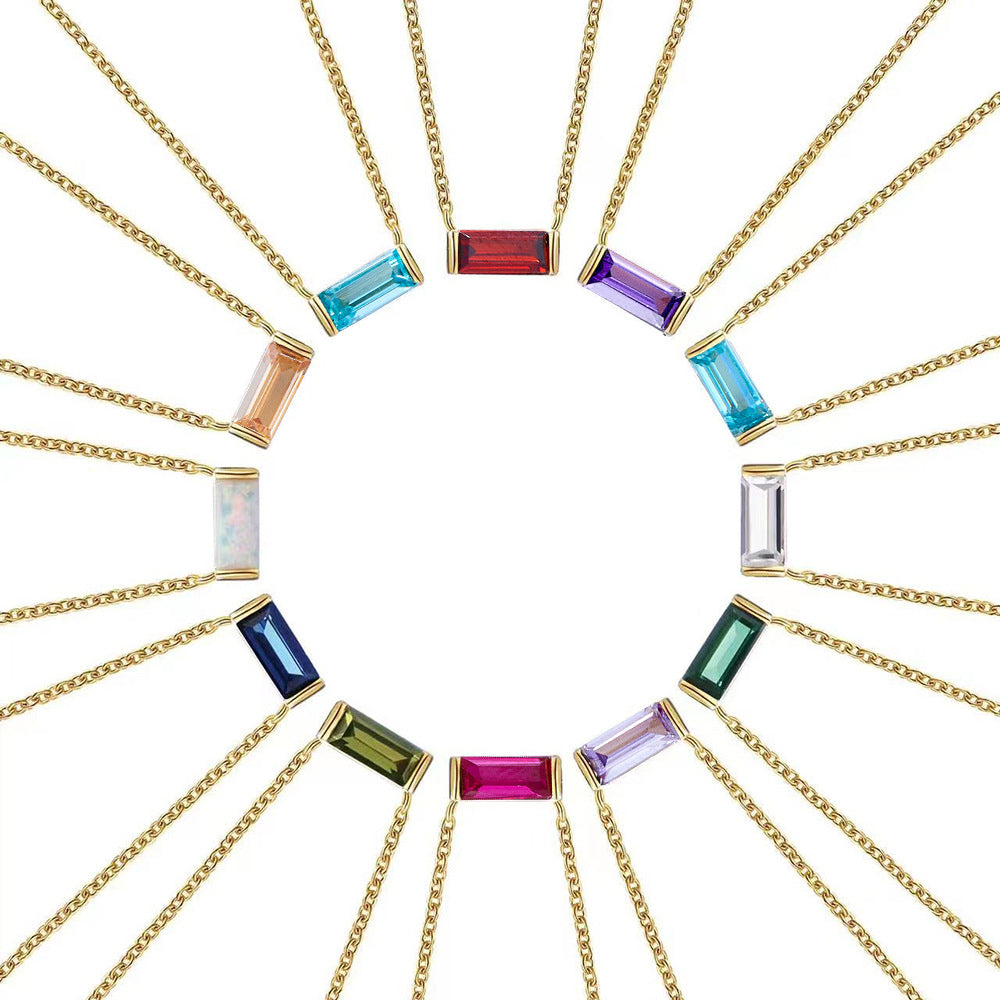 Livia – Silver Necklace Featuring Delicate Small Pendant – view 3