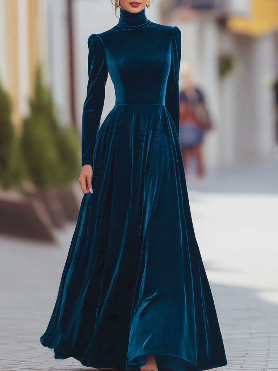 Éléonore | Maxi Dress with High Neck – view 5