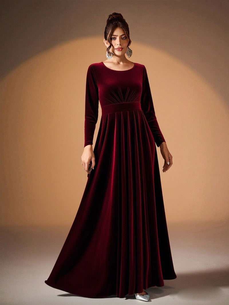 Béatrice | Maxi Dress with Long Sleeves – view 10