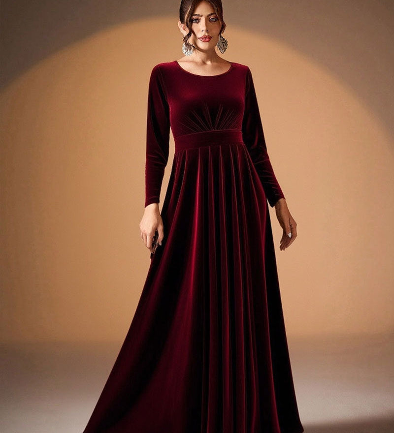 Béatrice | Maxi Dress with Long Sleeves – view 10